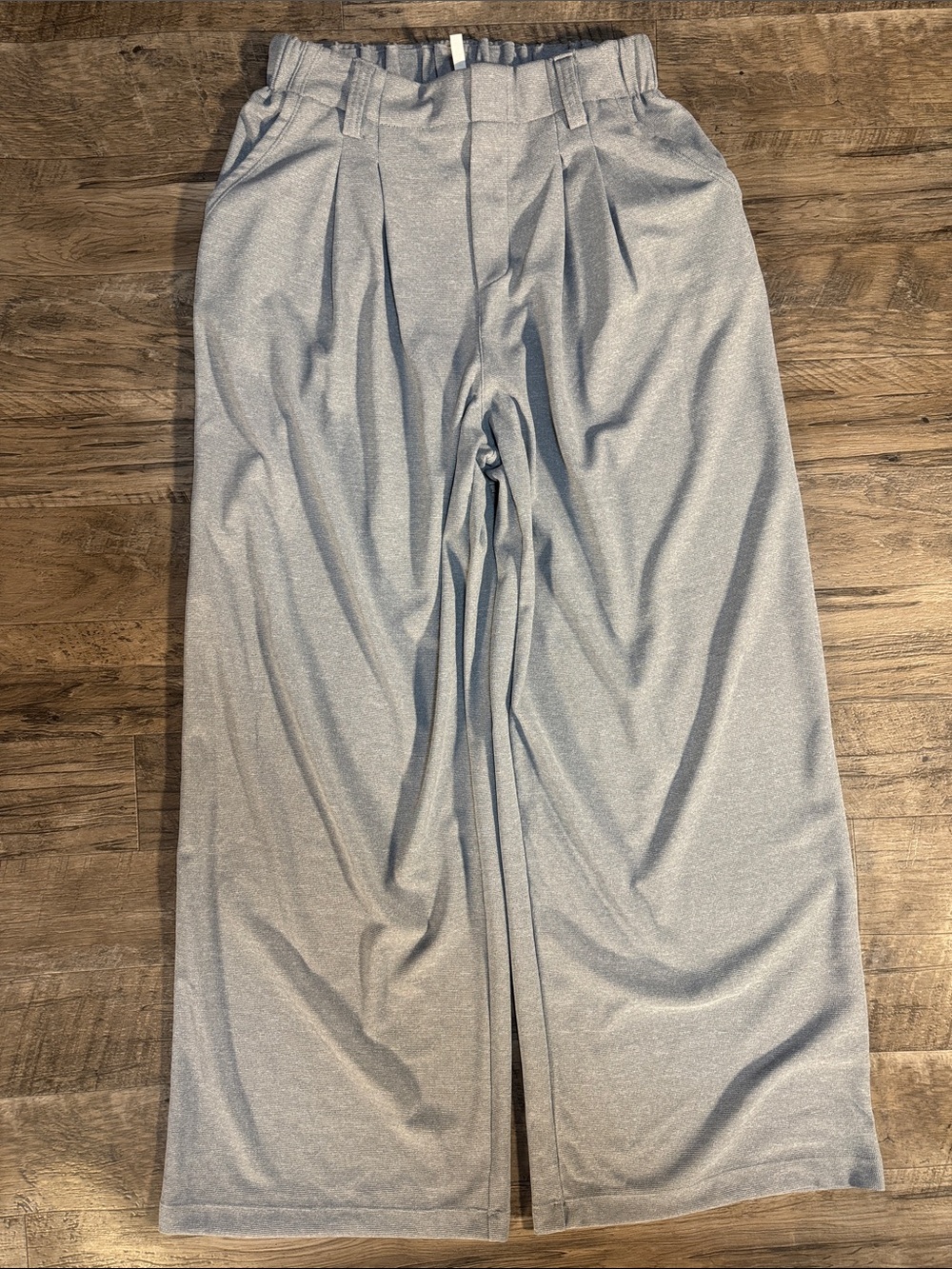 NWT HALARA Light Gray Wide Leg Pants - Size S